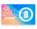 Матовые гелевые типсы Soft Gel Tips №3 зауженный квадрат, 420 шт (15 размеров) SGT15-03