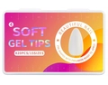 Матовые гелевые типсы Soft Gel Tips №4 миндаль, 420 шт (15 размеров) SGT15-04