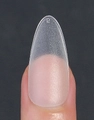 Матовые гелевые типсы Soft Gel Tips №4 миндаль, 420 шт (15 размеров) SGT15-04
