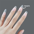 Матовые гелевые типсы Soft Gel Tips №4 миндаль, 420 шт (15 размеров) SGT15-04