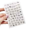 Металлизированные 3D наклейки IBDI Nails ON idea, серебро id/3DOnideasilver - фото 536357