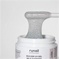Моделирующий УФ-гель ruNail светоотражающий BUILDER UV GEL MILK DIAMOND, 15г №9871 9871 - фото 536913