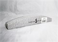 Набор пилок для искусственных ногтей Sakura серая, полукруглая, 100/180, 5 шт. Spl 002\2 - фото 537635