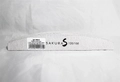 Набор пилок для искусственных ногтей Sakura серая, полукруглая, 120/150, 5 шт. Spl 003\3