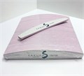 Набор пилок для искусственных ногтей Sakura серая, полукруглая, 150/180, 50 шт spl006/50 - фото 537665
