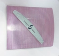 Набор пилок для искусственных ногтей Sakura серая, полукруглая, 180/240, 50 шт spl007/50