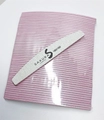 Набор пилок для искусственных ногтей Sakura, серая, полукруглая, 180/180, 50 шт spl004/50