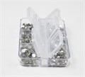 Набор страз в кейсе Mixed Sizes Crystal №1, 6 ячеек LZ01 - фото 537776