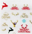 Наклейки 3D для дизайна ногтей Christmas Sticker №3 OM-T03 - фото 538120