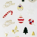 Наклейки 3D для дизайна ногтей Christmas Sticker №8 OM-T08