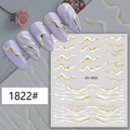 Наклейки Joyful Nail Foil marble №1822 JO-1822