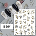 Наклейки Joyful Nail Foil marble №1826 JO-1826