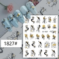 Наклейки Joyful Nail Foil marble №1827 JO-1827