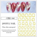Наклейки Joyful Nail Foil trend №1781 Gold JO-1781G