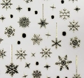 Наклейки Joyful Снежинки №908 Gold JO-908G