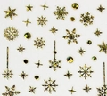 Наклейки Joyful Снежинки №908 Gold Holography JO-908GH