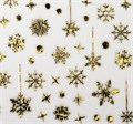 Наклейки Joyful Снежинки №908 Gold Holography JO-908GH - фото 538282