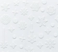 Наклейки Joyful Снежинки №908 White JO-908W
