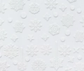 Наклейки Joyful Снежинки №908 White JO-908W