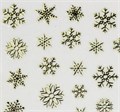 Наклейки Joyful Снежинки №910 Gold JO-910G - фото 538290