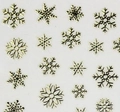 Наклейки Joyful Снежинки №910 Gold JO-910G