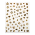 Наклейки Joyful Снежинки №910 Gold Holography JO-910GH