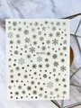Наклейки Joyful Снежинки №912 Gold JO-912G