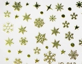 Наклейки Joyful Снежинки №912 Gold JO-912G