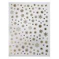 Наклейки Joyful Снежинки №912 Gold Holography JO-912GH
