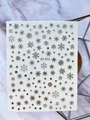 Наклейки Joyful Снежинки №912 Gold Holography JO-912GH