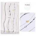 Наклейки Nail Art Foil line №3021 FL3021