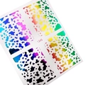 Наклейки голография Zoo Nail Art №1657 zn/1657