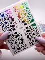 Наклейки голография Zoo Nail Art №1657 zn/1657