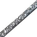 Нити для дизайна Runni Art 1 мм, цвет: серебряный блеск ncb014