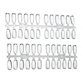 Палитра для лаков 3D, мягкий квадрат, прозрачная, 120 типс NPK5-24C