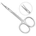 Ножницы для кутикулы Metaleks, 10,5 см кромка 25 мм RMS-09RP