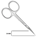 Ножницы для кутикулы Metaleks, 11 см RMS-13SP