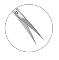 Ножницы для кутикулы Metaleks, 11 см RMS-13SP