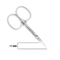 Ножницы для кутикулы Nippon Nippers, матовые, 90 мм NNS-03
