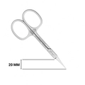 Ножницы для кутикулы Nippon Nippers, матовые, 96 мм NNS-01