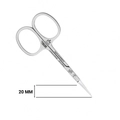 Ножницы для кутикулы Nippon Nippers, матовые, 99 мм NNS-04
