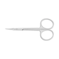 Ножницы для кутикулы Nippon Nippers, матовые, изогнутые ручки, 107 мм NNS-02W