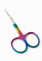 Ножницы для кутикулы Silver Star НСС 6 multicolor, длинные тонкие лезвия, цветное радужное покрытие	 НСС 6 multicolor