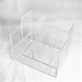 Органайзер настольный с выдвижным ящиком, цвет прозрачный kh/V61T - фото 540749