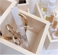 Органайзер настольный, 2 секции, дерево, 15*7,5*8 см YJ/dvorgS - фото 540771