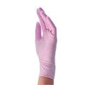 Перчатки Benovy нитриловые, цвет розовый, размер M, 100 шт./уп. SFE6PK3883 - фото 541604