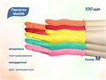 Перчатки MediOk нитриловые, текстурированные, разноцветные, размер M, 100 шт/уп A38SPT-1-M - фото 541680