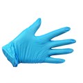 Перчатки Xinkuo нитриловые голубые, размер M 100шт/упк XK-NGM