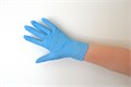 Перчатки Xinkuo нитриловые голубые, размер M 100шт/упк XK-NGM