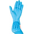 Перчатки Xinkuo нитриловые голубые, размер M 100шт/упк XK-NGM